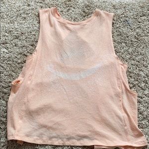 Super cute Free People coral tank top